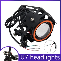 Electric Scooter U7 Front Headlight Horn For Kugoo Kukirin Citycoco Motorcycle ATV Universal Accessory