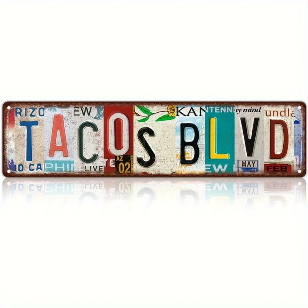 1Pc Vintage Tacos B…