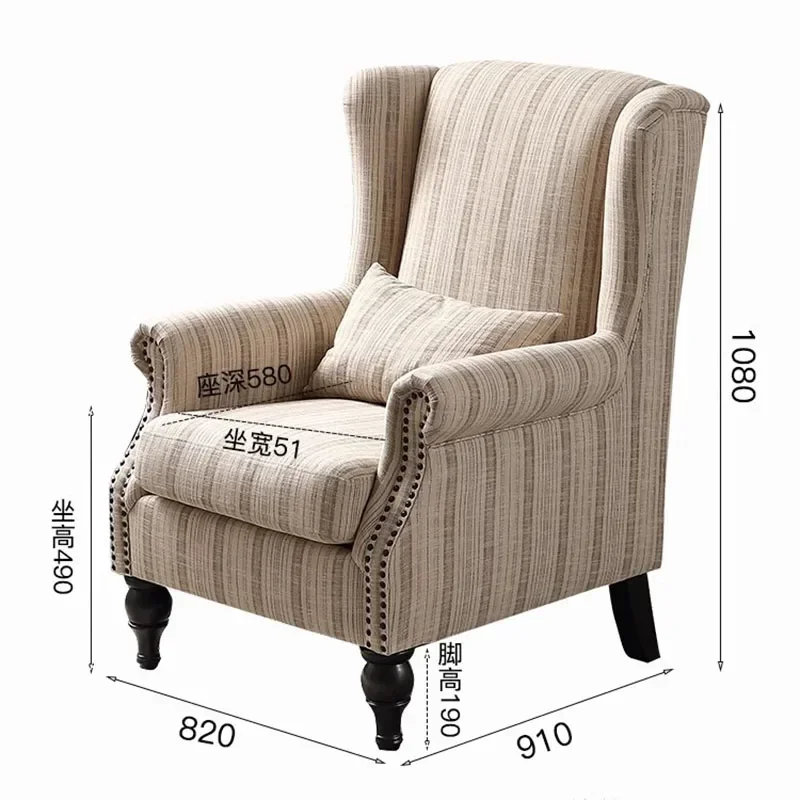 

Extra large sofa, lounge chair, living room, soft and comfortable Nordic leisure chair, modern and luxurious