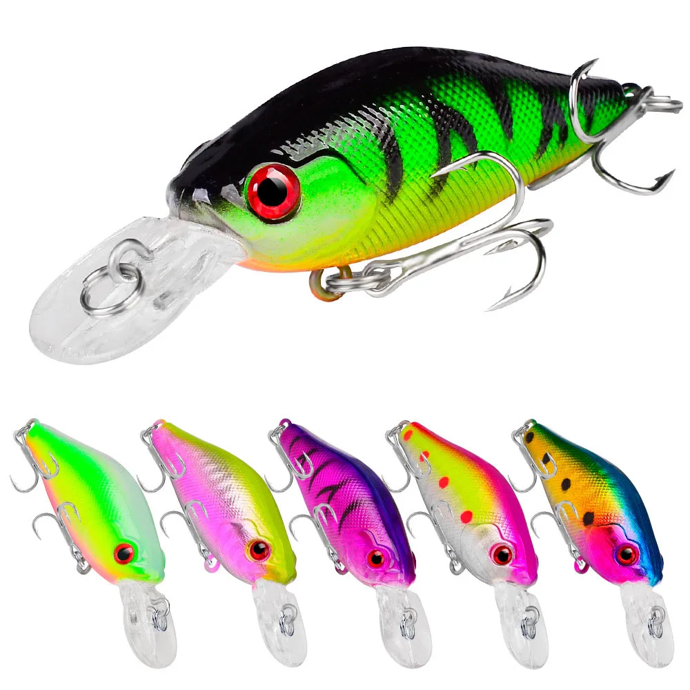 

Minnow Bait Fishing Lures Topwater Trolling Wobblers 7cm 7g Artificial Hard Bait Crankbait Peche Bass Carp Fishing Tackle