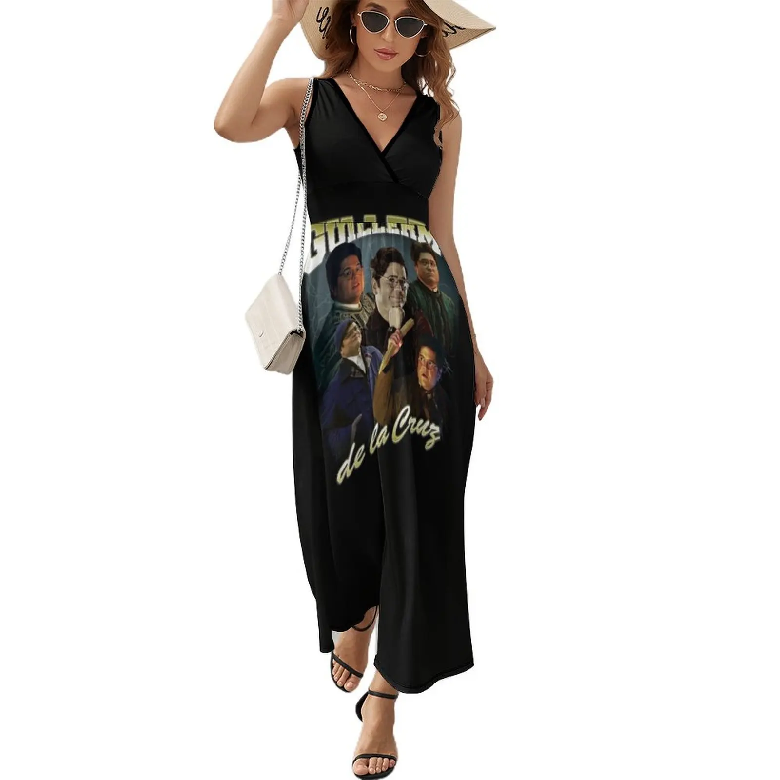 

Guillermo de la Cruz 90s Design Classic T-Shirt Sleeveless Dress Women's skirt beach dresses dresses for prom