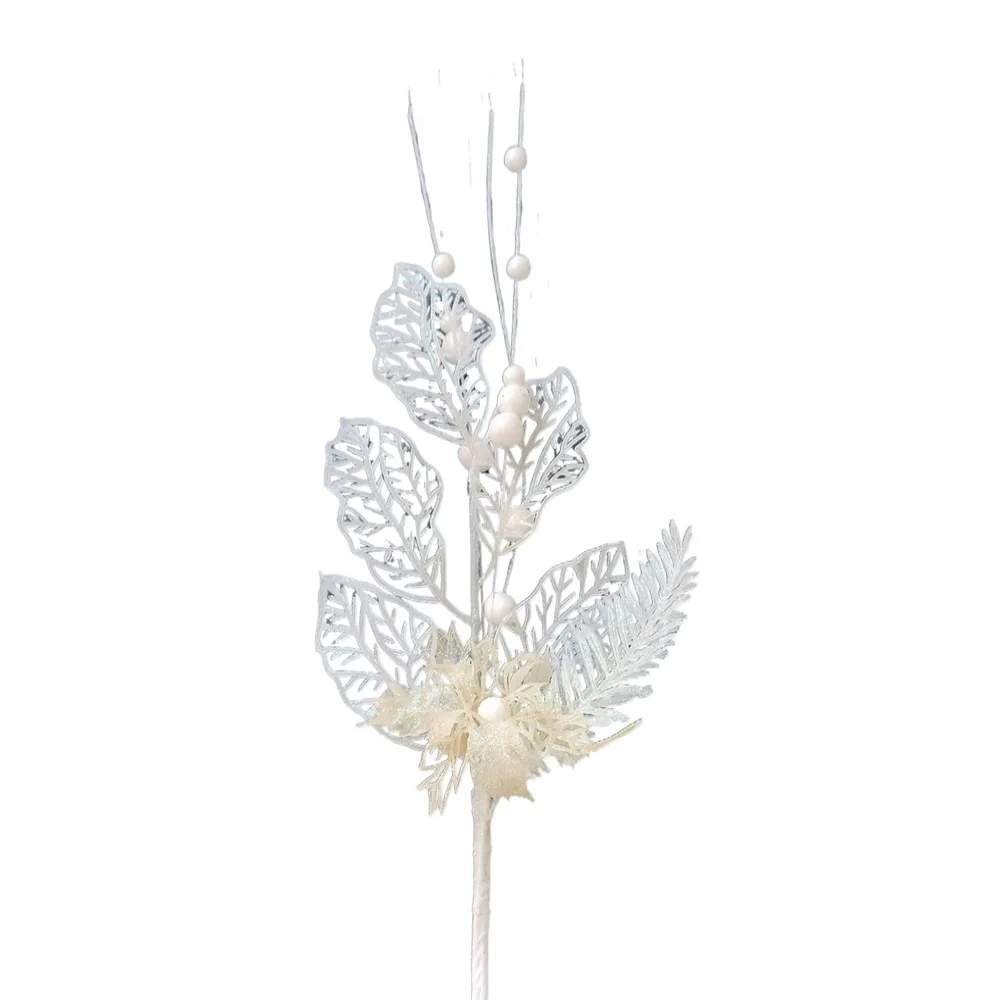 

Multipurpose Fake Artificial Branches Glitter ​DIY Simulated Berry Branch Plastic Berry Branch Christmas Tree Ornaments Desk