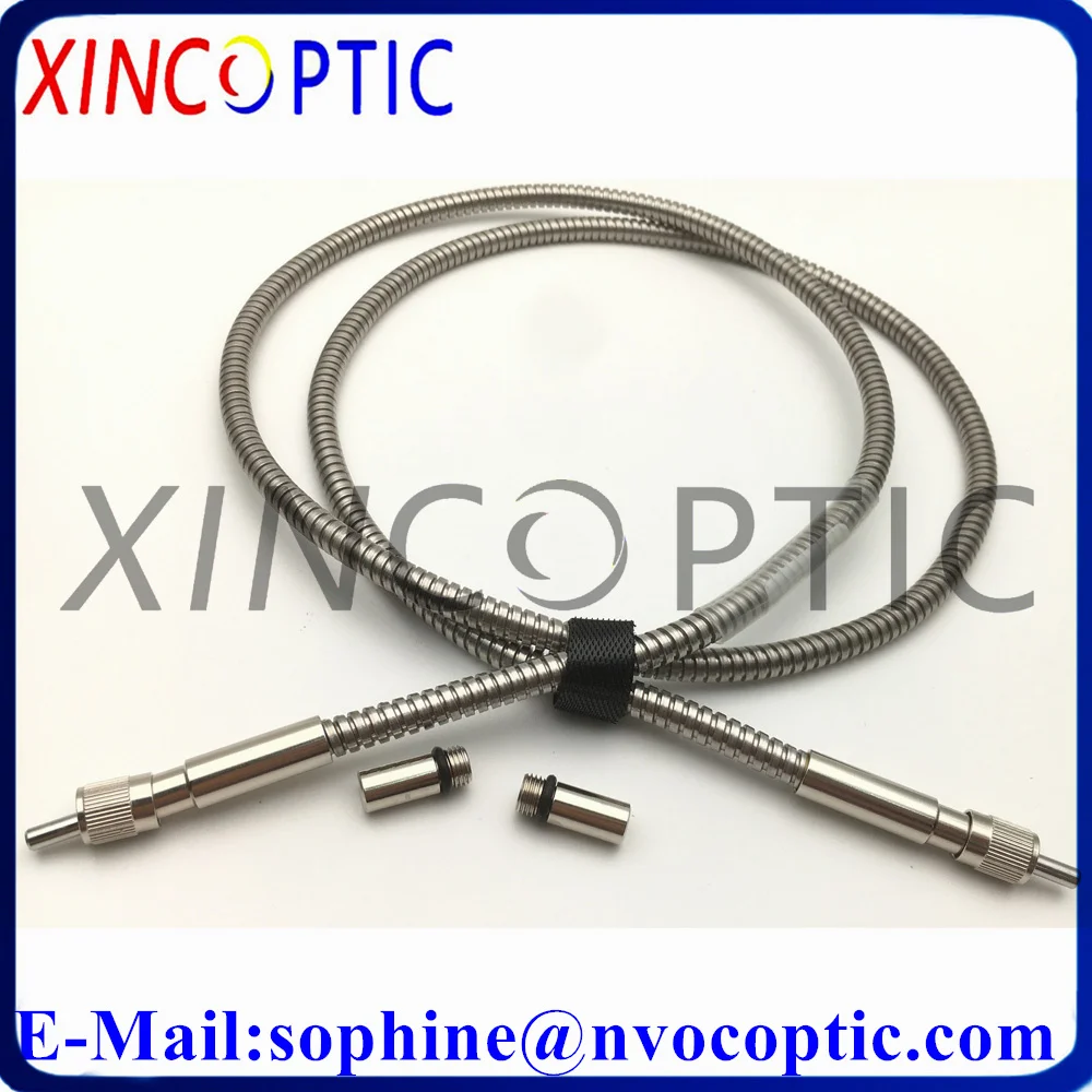 

Оптический патч-корд SMA905 Round-SMA R с металлическим феррулом, MM SX 600um (УФ 200-1100 нм, 0.22NA), NIR: 400-2500 нм, NA: 0.22, 3M, 6.0 мм, бронированный