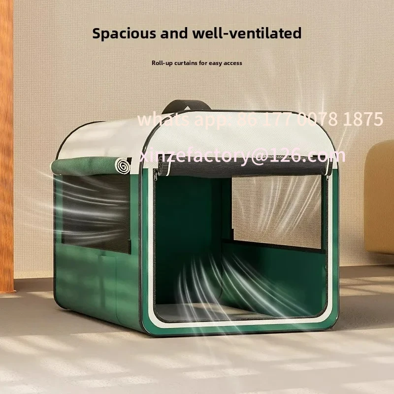 Customizable Four Seasons Universal Pet Car Dog Cage  Cage Large Medium Small Dog Cage Outdoor Travel Foldable Dog Tent