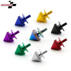 JDM Set Universal Car Auto Spike Front Bumper Hatch Lids Quick Release Fasteners Nuts Bolt Alloy Aluminum for Most Car Truck