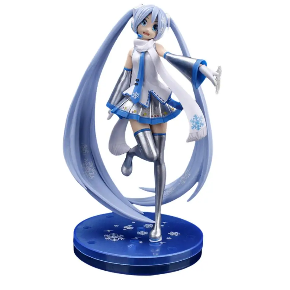 

20CM Anime Hatsune Miku Figure Peripheral Collectible Models Decorative Decorations Children Kawaii Gift