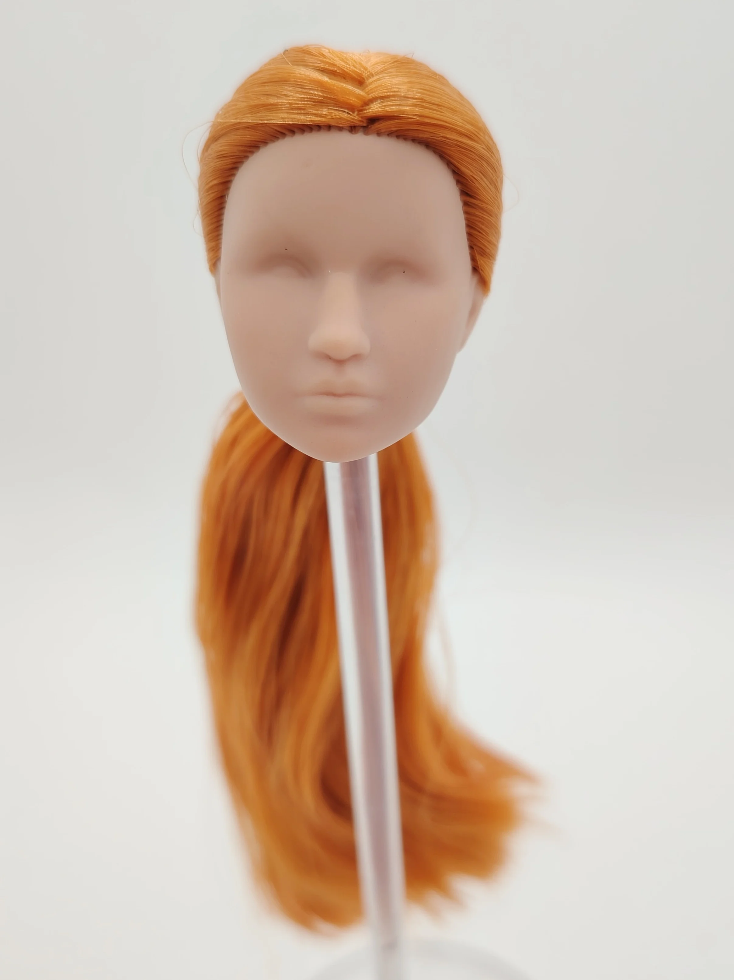 Fashion Royalty 1:6 Scale American Horror Story Zoe Benson Blank Face Orange Hair Rerooted Integrity Doll Head