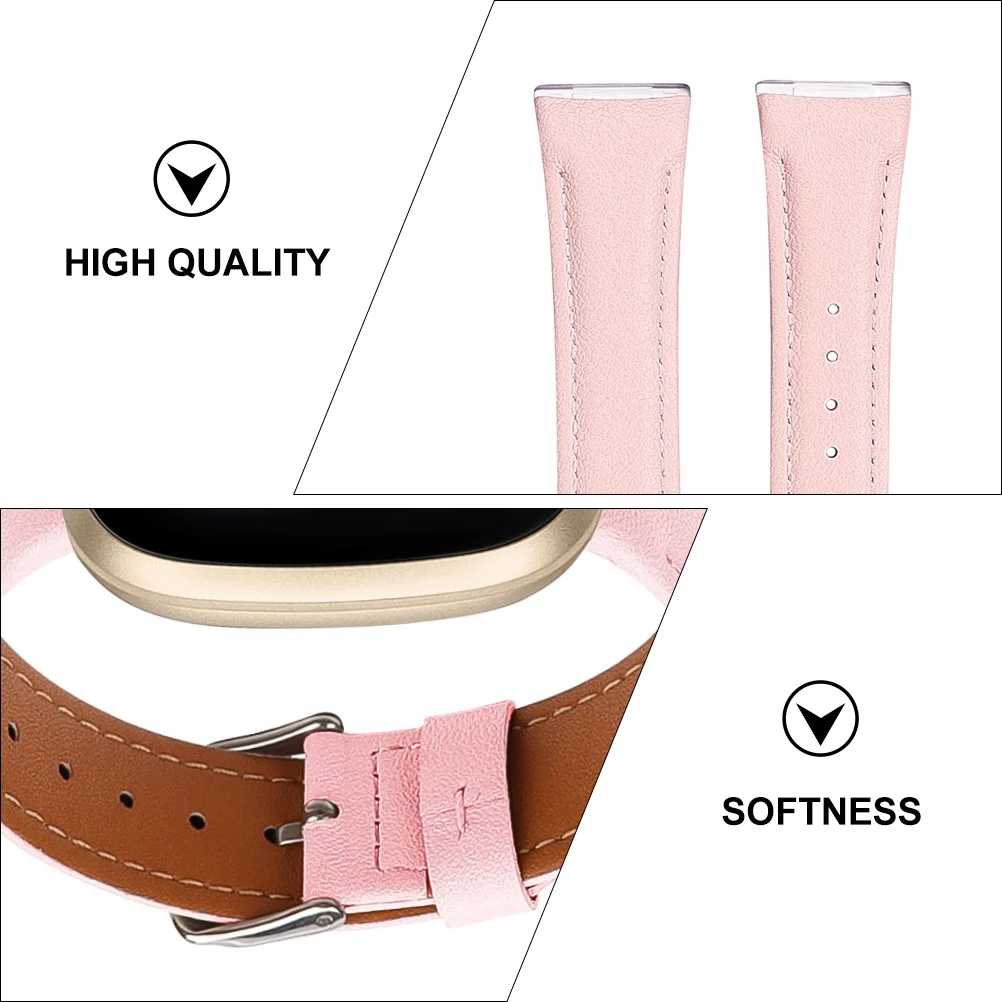 

Strap Wrist Band Watch Wristband For Induction Bracelet Watchband Smart Cowhide Women's