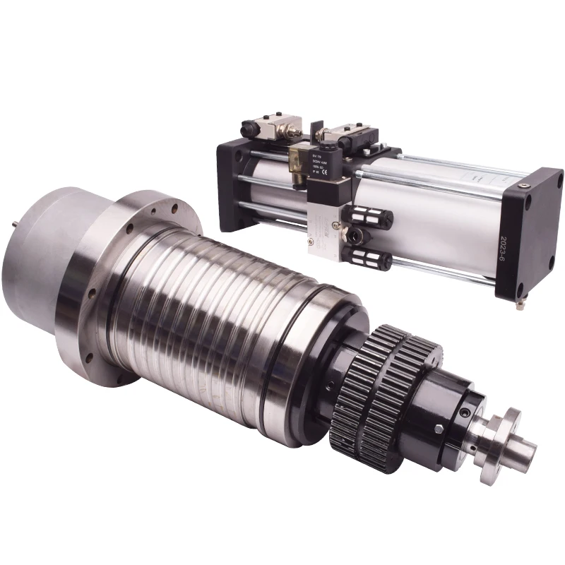 

Gold Seller LIHAN CNC BT40-150mm-6000rpm Spindle Atc Cnc Atc Belt Drive Spindle Bt40 Atc for Milling