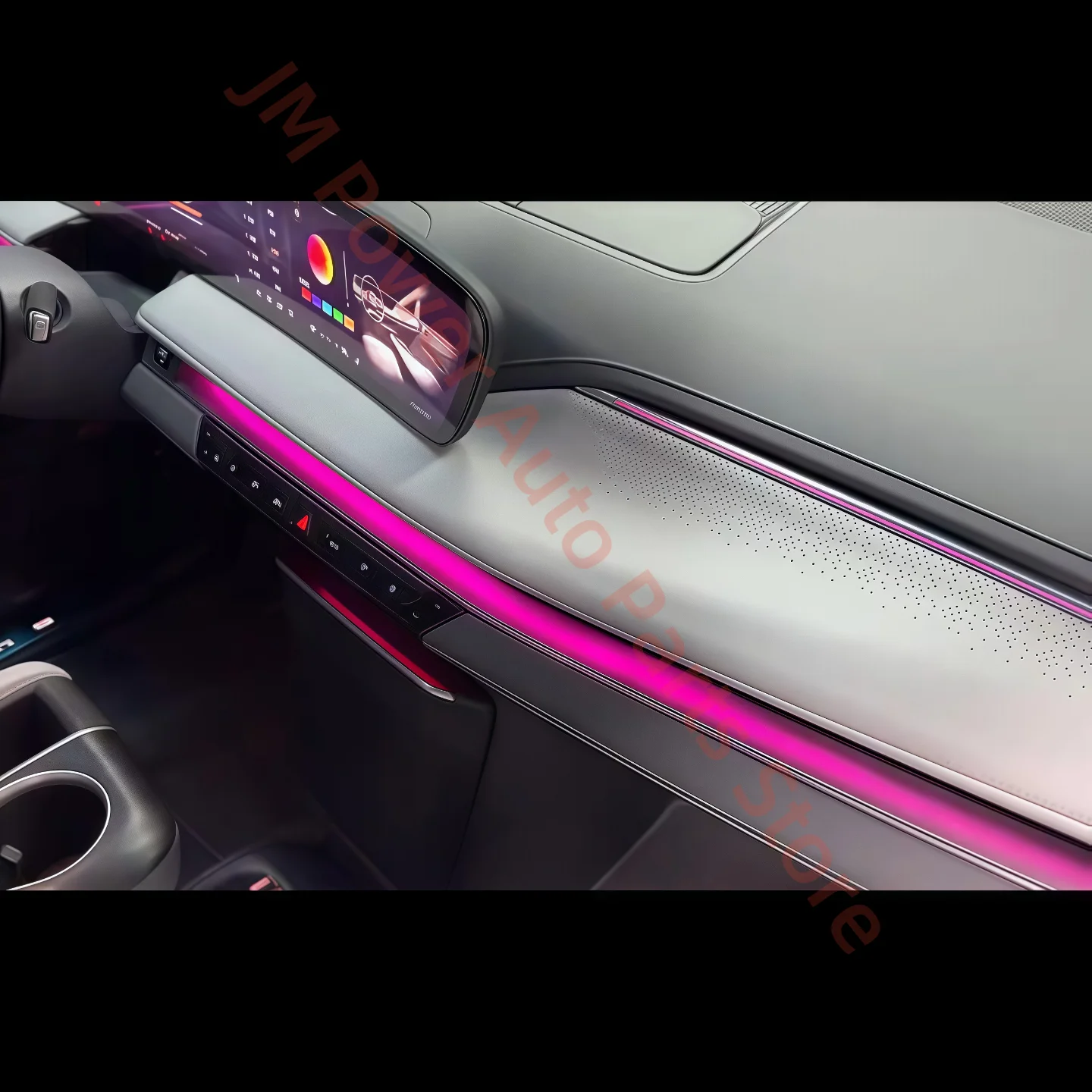 Trim Strip For Buick GL8 LS LED Atmosphere Lamp Car interior lighting upgrade car accessories Luminous horn ring Ambient Light