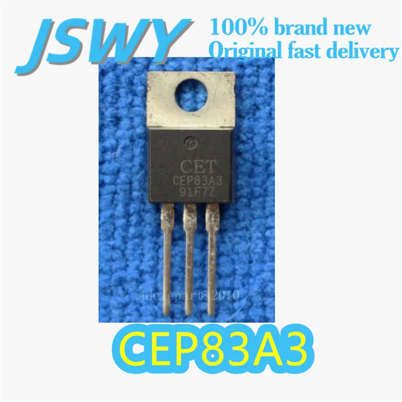 

(10/50 pieces) CEP83A3 original 83A3 TO-220 Package N-Channel MOSFET 500V/12A 830mΩ@10V High-Speed Electronics In Stock