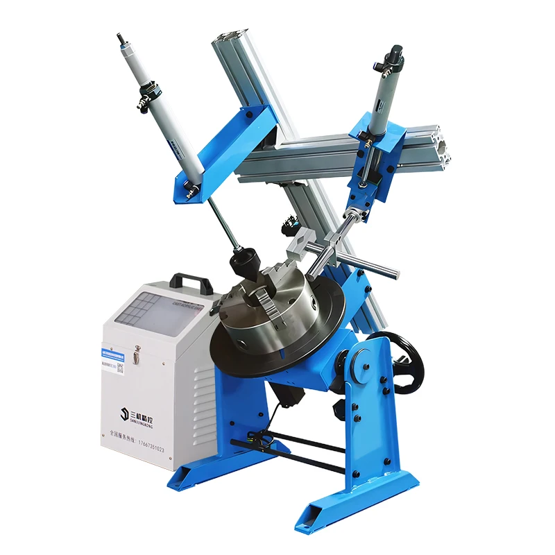 Welding positioner numerical control touch screen automatic welding turntable gas shielded argon arc precision i