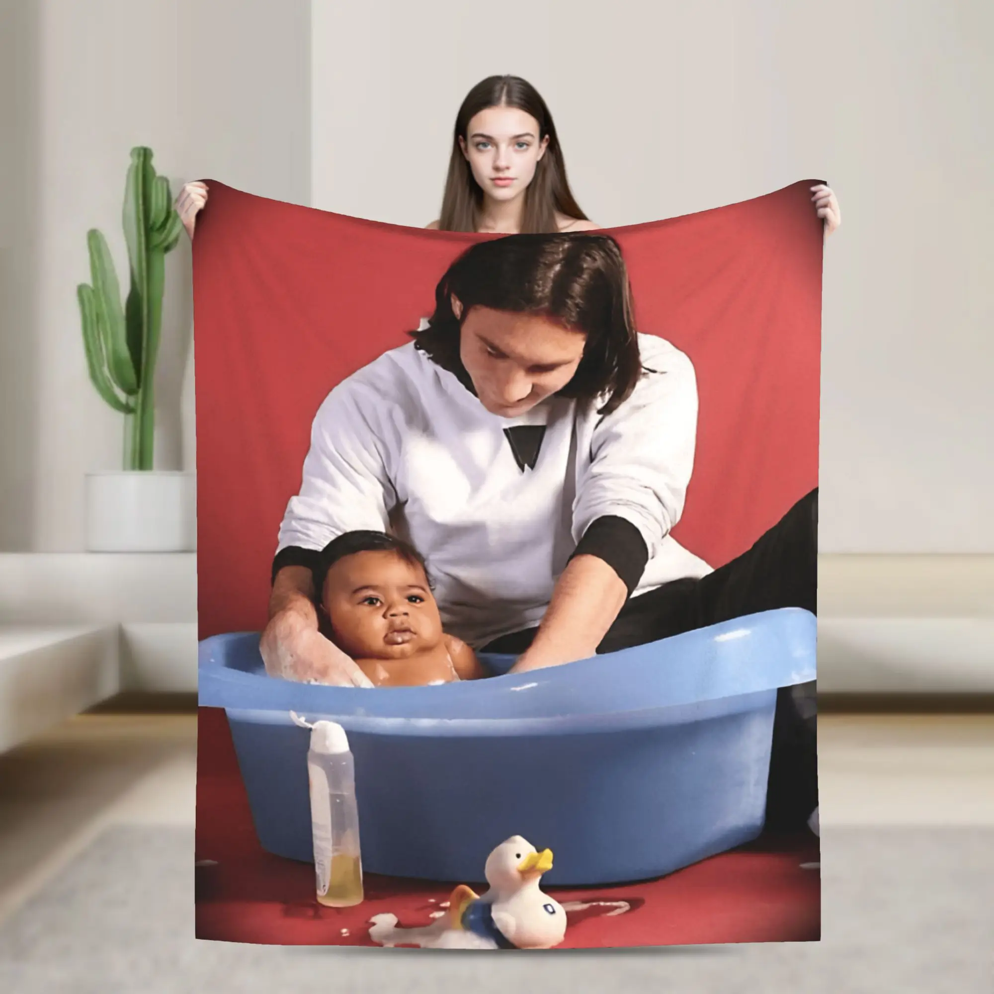 L-Lamine FootballStar y-Yamal Throw Blanket Warm Funny Blankets bathing meme For Bedroom Travel Car Flannel Bedspread Bed Cover