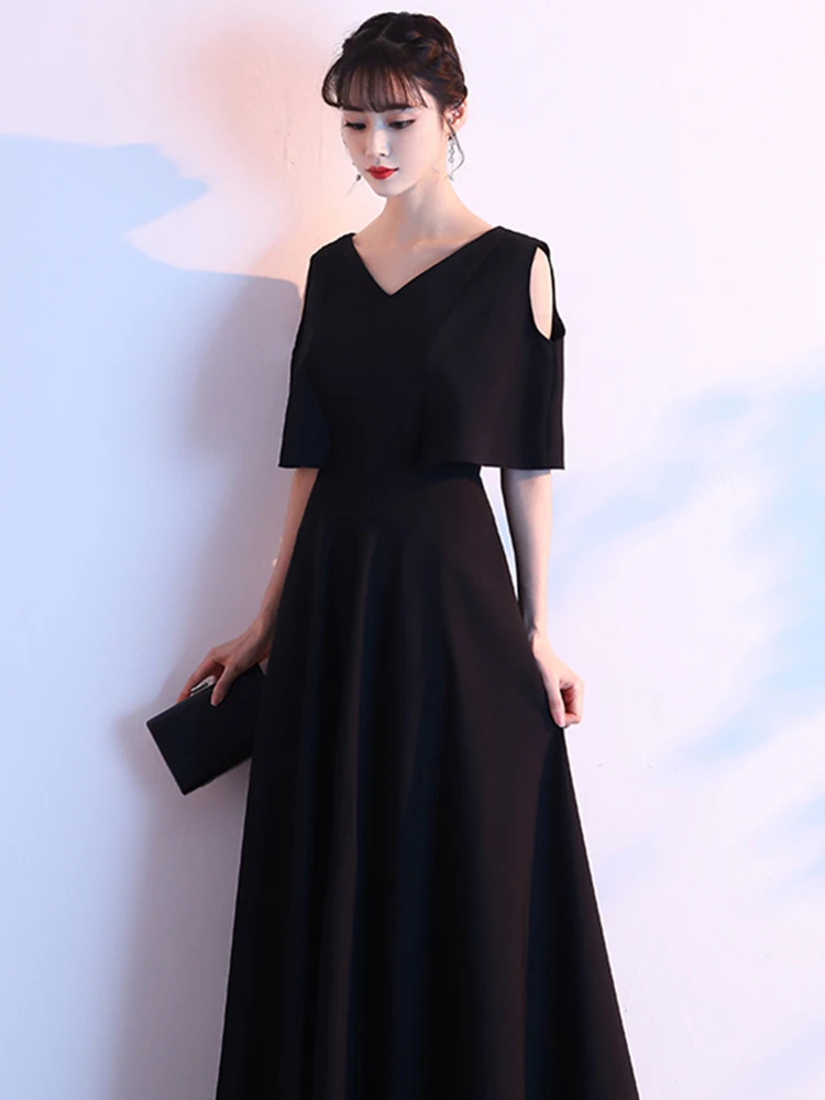 

Вечернее платье больших размеров для женщин, стройнящее, роскошное, с длинными рукавами, скрывающими недостатки фигуры, новинка 2025 года, модное, для пышных дам