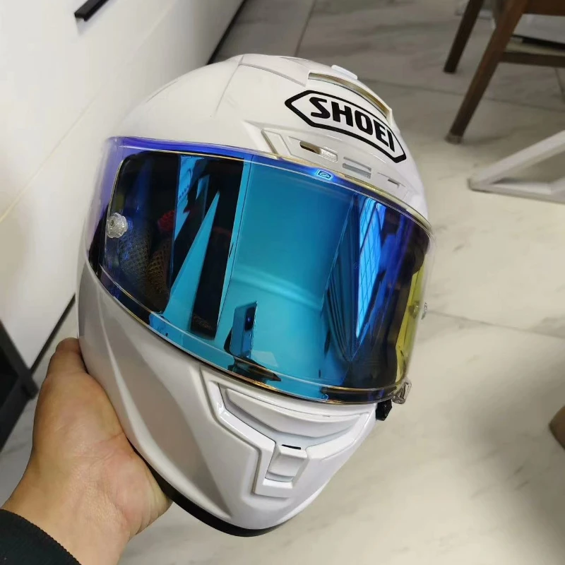 Motorrad Helm Objektiv Anti-UV-PC Visier Objektiv Modell Fall für x14 X-14 z7 Z-7 X-Spirit 3 Voll gesicht Helm Visier Spiegel Linse