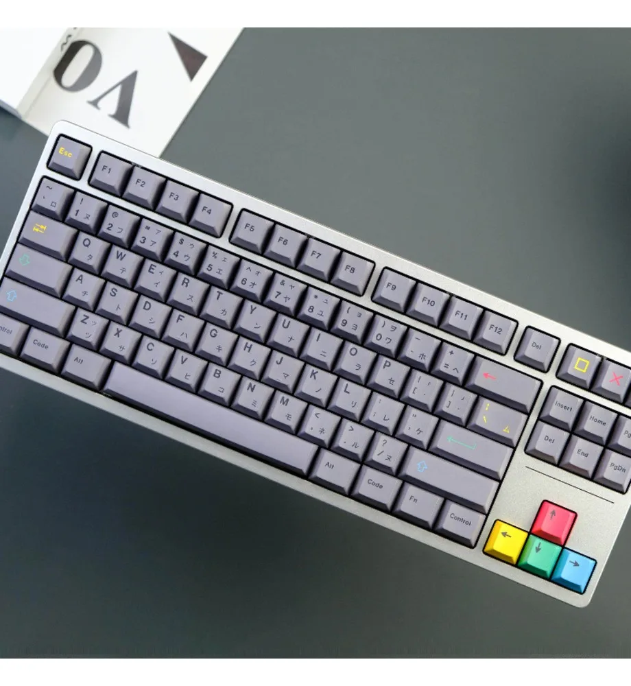 Keycap Personalized Keycap Cherry Original Height Five-Sided Sublimation Process Keycap 129 Keys PBT