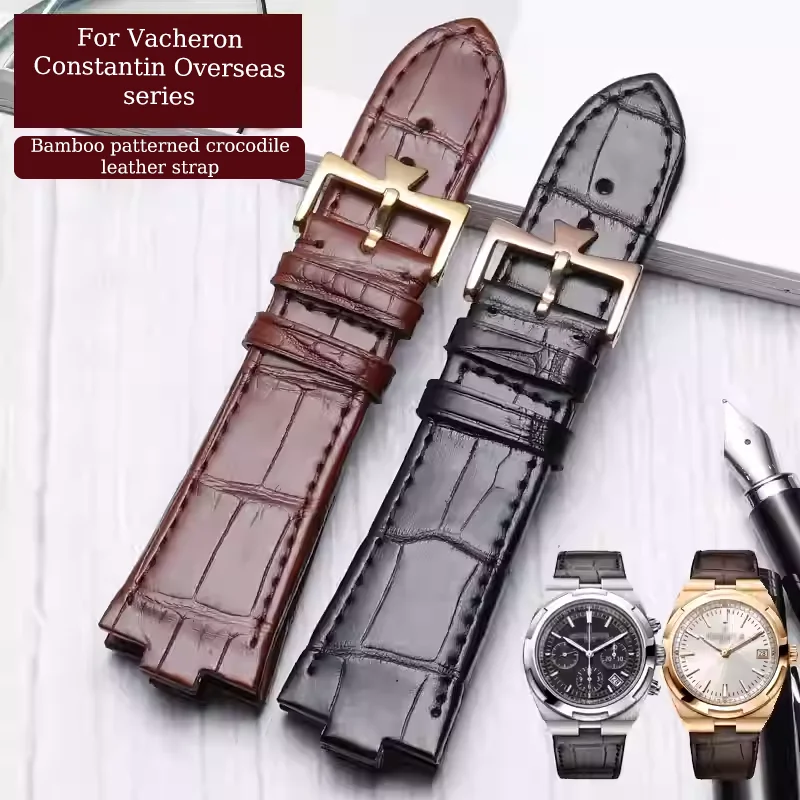 Luxury Watch Constantine - Luxury genuine crocodile leather watch strap