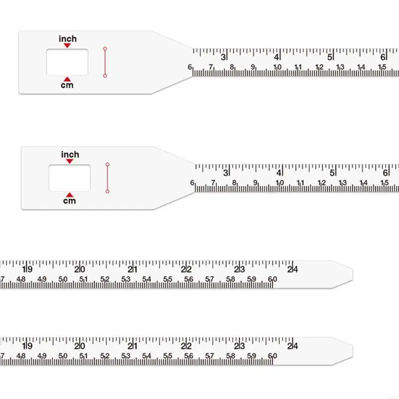 G92C Stationery Tape Ruler Plastic Soft Office Study for Baby Body Head Circumference