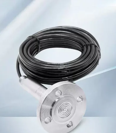 Level gauge flat membrane anti-blockage water level sensor deep well sludge pit water level gauge corrosion resistant