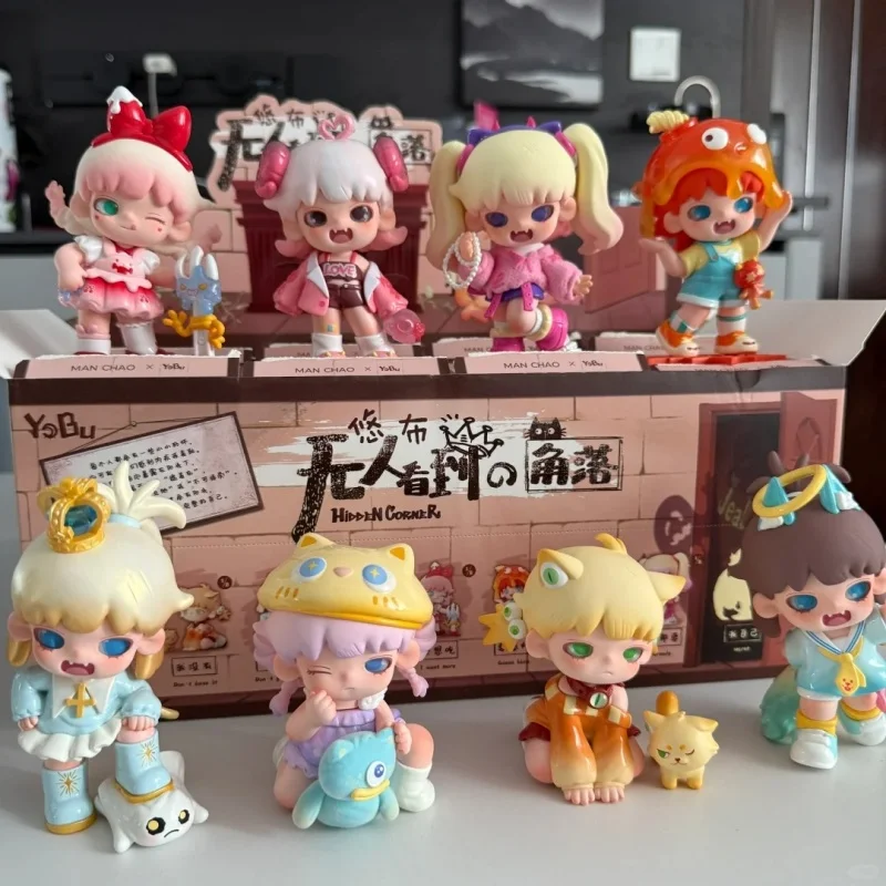 

Genuine Yobu V3 Child corner Series Blind Box Action Figure Collection Model Doll Decoration Trendy Toy Surprise Kawaii Gift