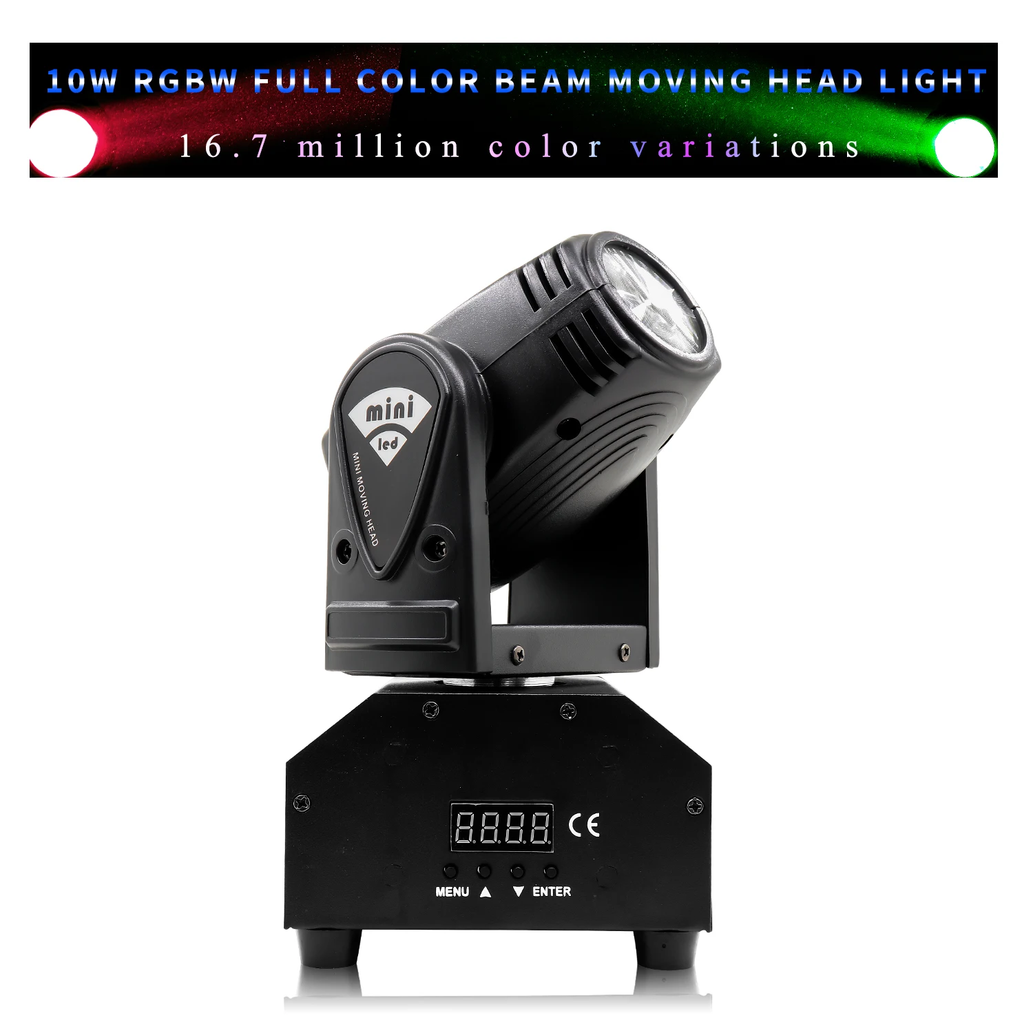 

Super Beam Light 10W RGBW 4in1 Moving Head DMX512 Light Beam LED Spot Lighting Show Disco DJ Laser Light