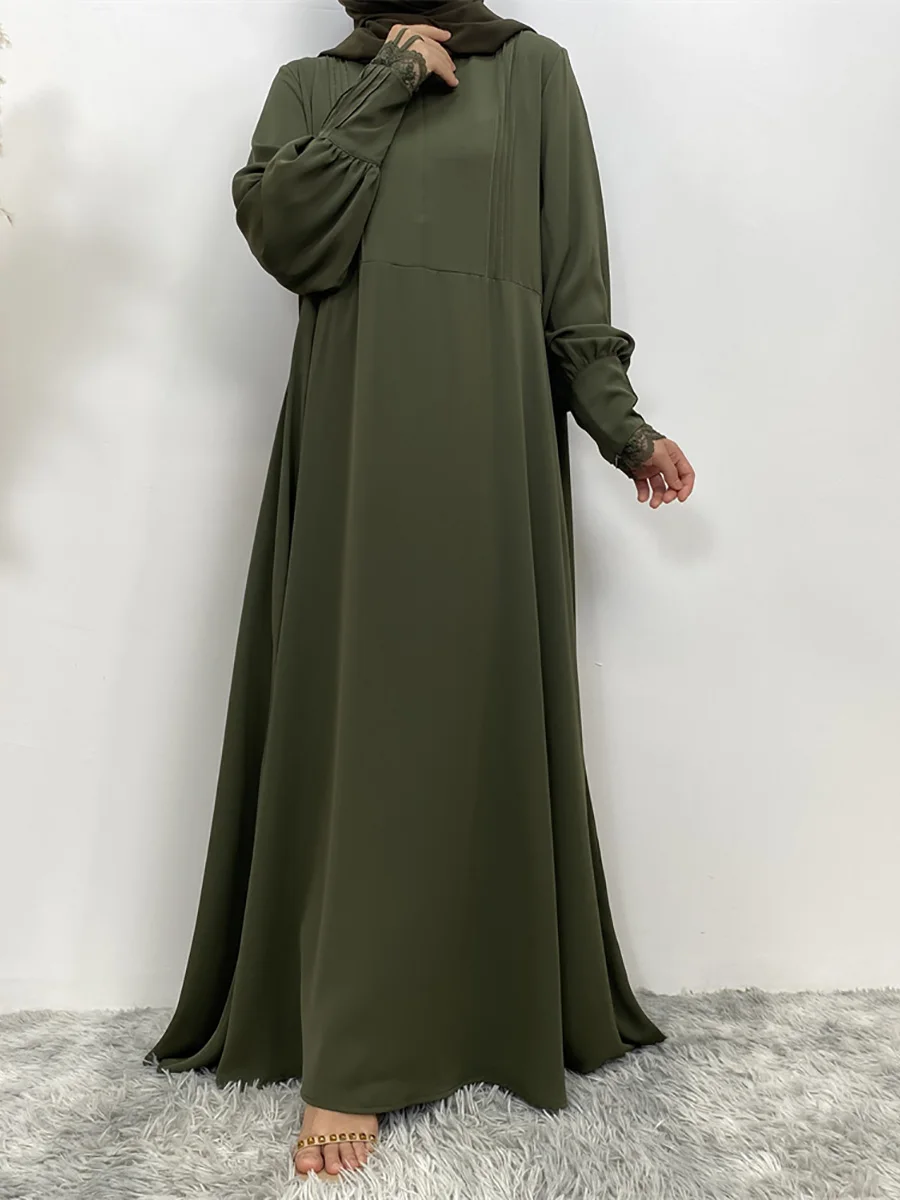 عباية تشاومينغ دبي Musulman De Mode فستان حجاب تركيا قفطان إسلامي ملابس إسلامية للنساء رداء متواضع قفطان ماروكين عيد 16