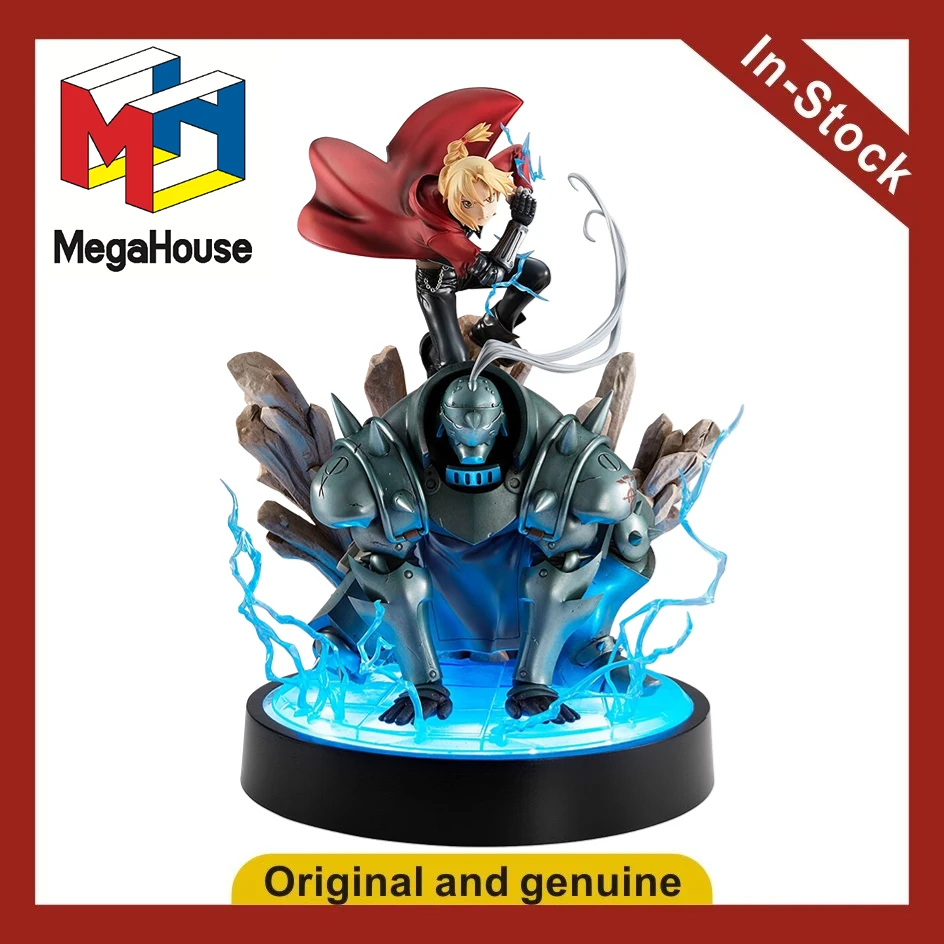 

【UA】MegaHouse Precious G.E.M. Series Fullmetal Alchemist FA Edward and Alphonse Elric Figures Model Toys Gifts