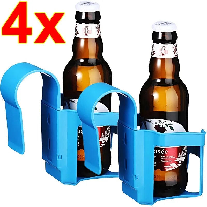 Plástico Poolside Cup Holder, Pool Cup Holder para Acima do Lado da Piscina, Bebidas, Prateleira De Armazenamento De Cerveja, Festa na Piscina