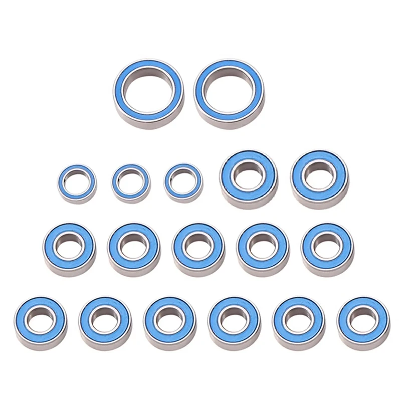 

18pcs Sealed Bearing Kit for Tamiya CC-01 CC01 1/10 RC Crawler Car Upgrade Parts Accessories