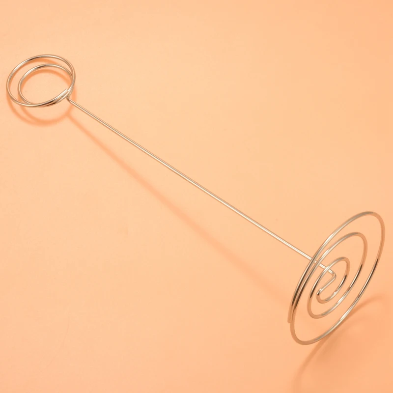 ที่ใส่หมายเลขโต๊ะสูง8.75นิ้ว15แพ็คกระเป๋าเก็บบัตรตำแหน่งกรอบรูปภาพโต๊ะคลิปเก็บสายรูปถ่ายลวดขาตั้งบันทึกย่อเมนู