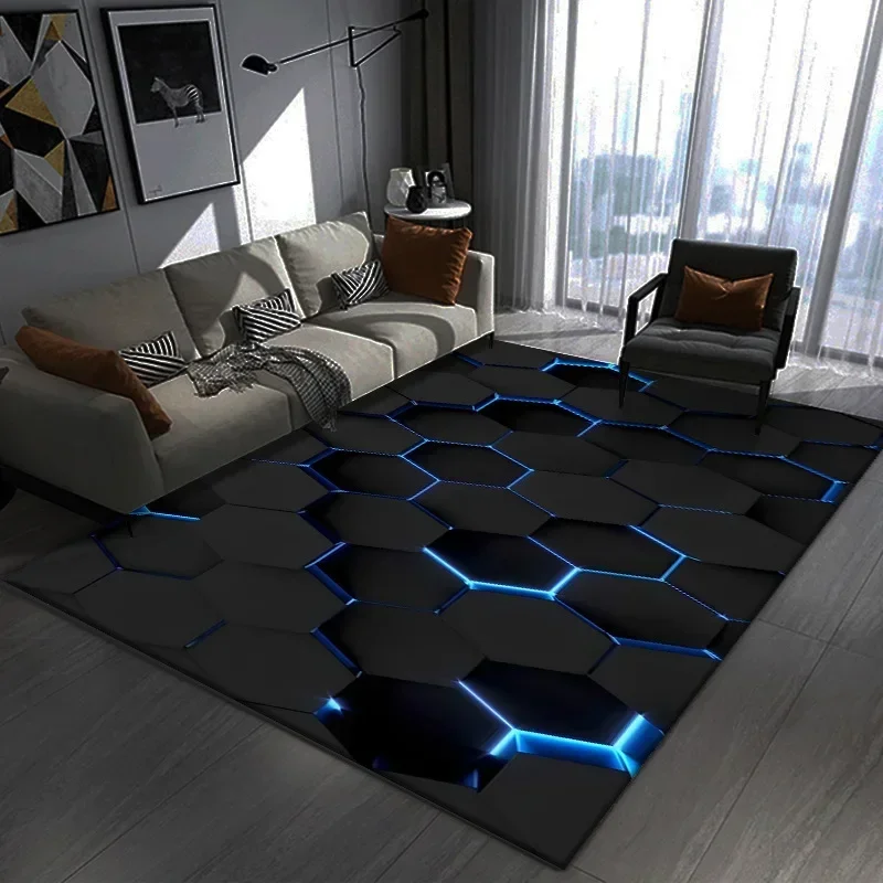 

Nordic Living Room Carpets Non-Slip Light Luxury Sofa Coffee Table Floor Mats Home Decoration Large Bedroom Decoratio Area Rugs