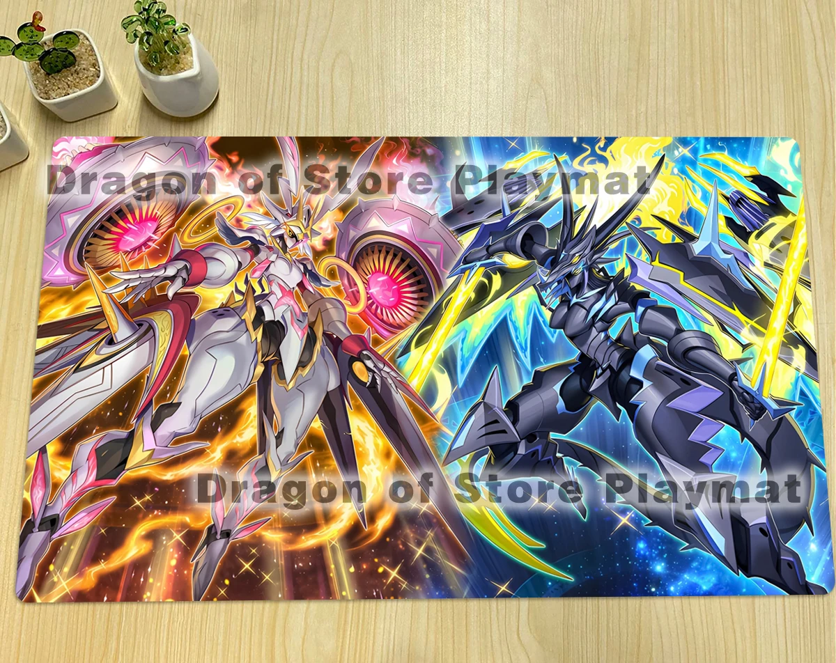 YuGiOh Centur-Ion Legatia Centur-Ion Auxila TCG Mat CCG Playmat Board Game Trading Card Game Mat Mouse Pad Free Bag 600x350x2mm