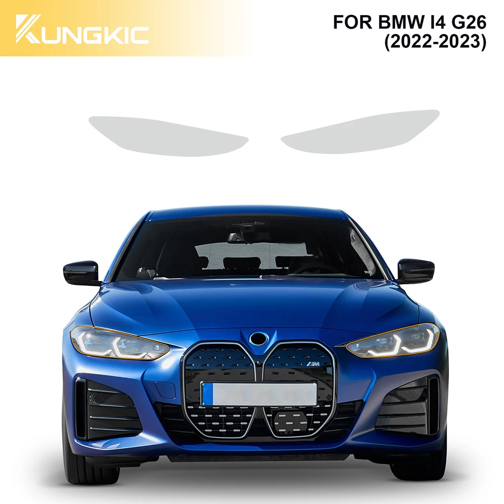 TPU für BMW i4 G26 2022 2023 PPF Lackschutzfolie Seitenspiegelabdeckung Scheinwerfer Spezial Transparente Zubehörteile