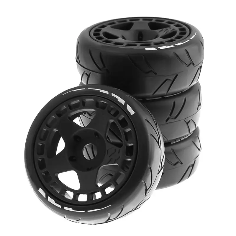 BEDW-Suitable For Raytheon Avenger Zhiding Hongnuo 17Mm Adapter, 1/8 RC Remote Control Flat Running Trolley Tire