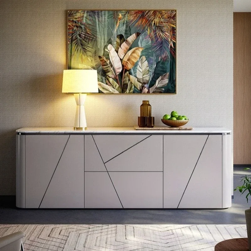 

solid wood decorative cabinet, chest cabinet, living room light luxury locker, modern simple door cabinet