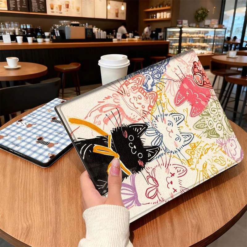 

Cute Anime Dog Cat For iPad Pro Air 5th 6th 7th 13 M3 M4 M5 12.9 13.3 inch 2018 2022 2024 2025 Tablet Case