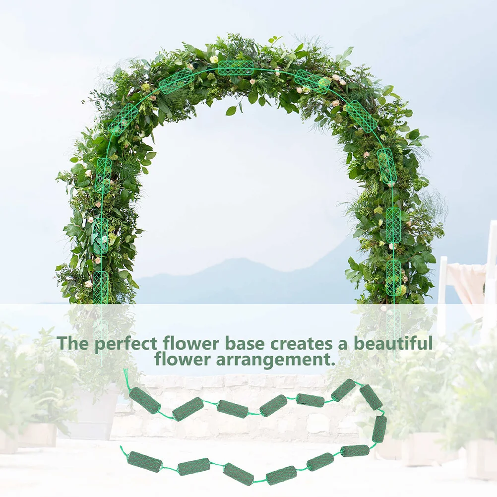 

Floral Foam Garland Flower Blocks Convenient Practical Foam Brick for Fresh Flowers Wedding Birthday Party Arch Flower