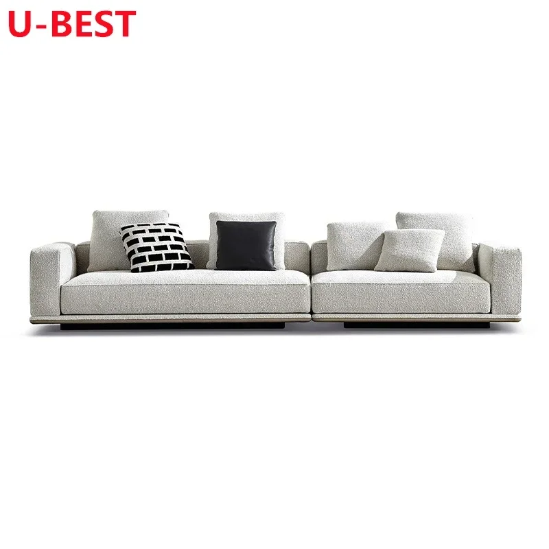 U-Best Italian Style Hotel Model Room Villa Sofa Kanepe Sofy Tuinmeubelen Sets Arredamento Mueble Salon Furniture Living Room