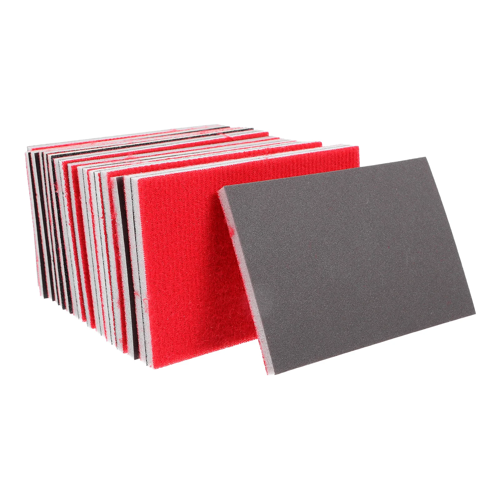 18 قطعة من إسفنجة الصنفرة الحصباء المتنوعة كتل الصنفرة منصات دقيقة للخشب والمعادن والبلاستيك جسم السيارة دريوال تلميع استخدام السيارات