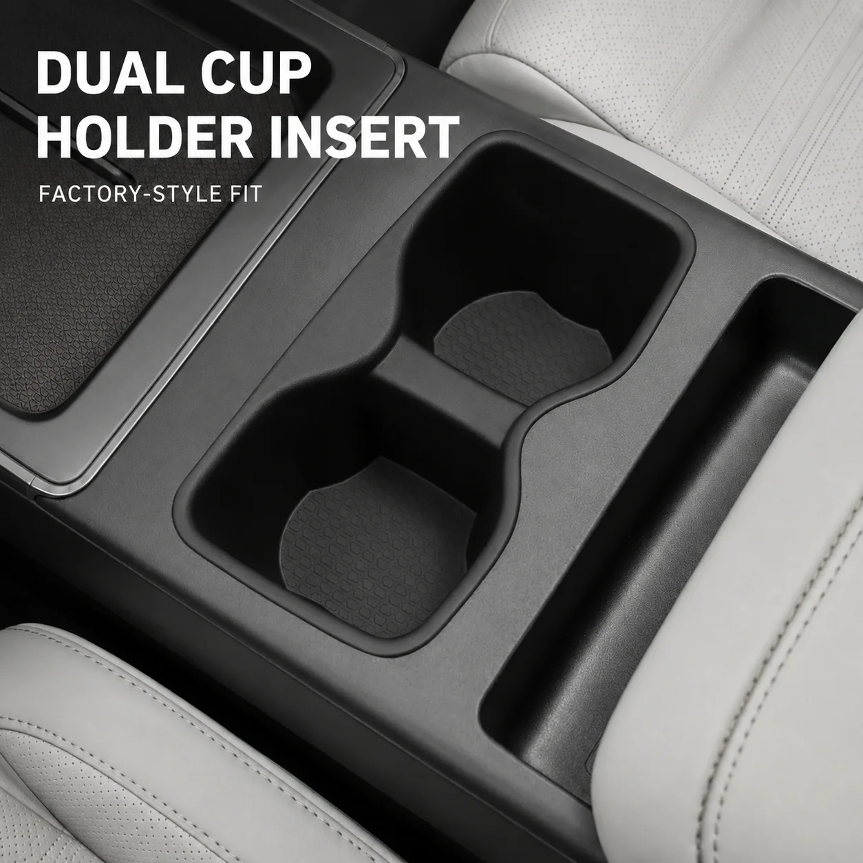 LUCKEASY Center Console Cup Holder Organizer for Yuan UP / Atto 2 2025–2026, Interior Drink Storage Tray Accessory
