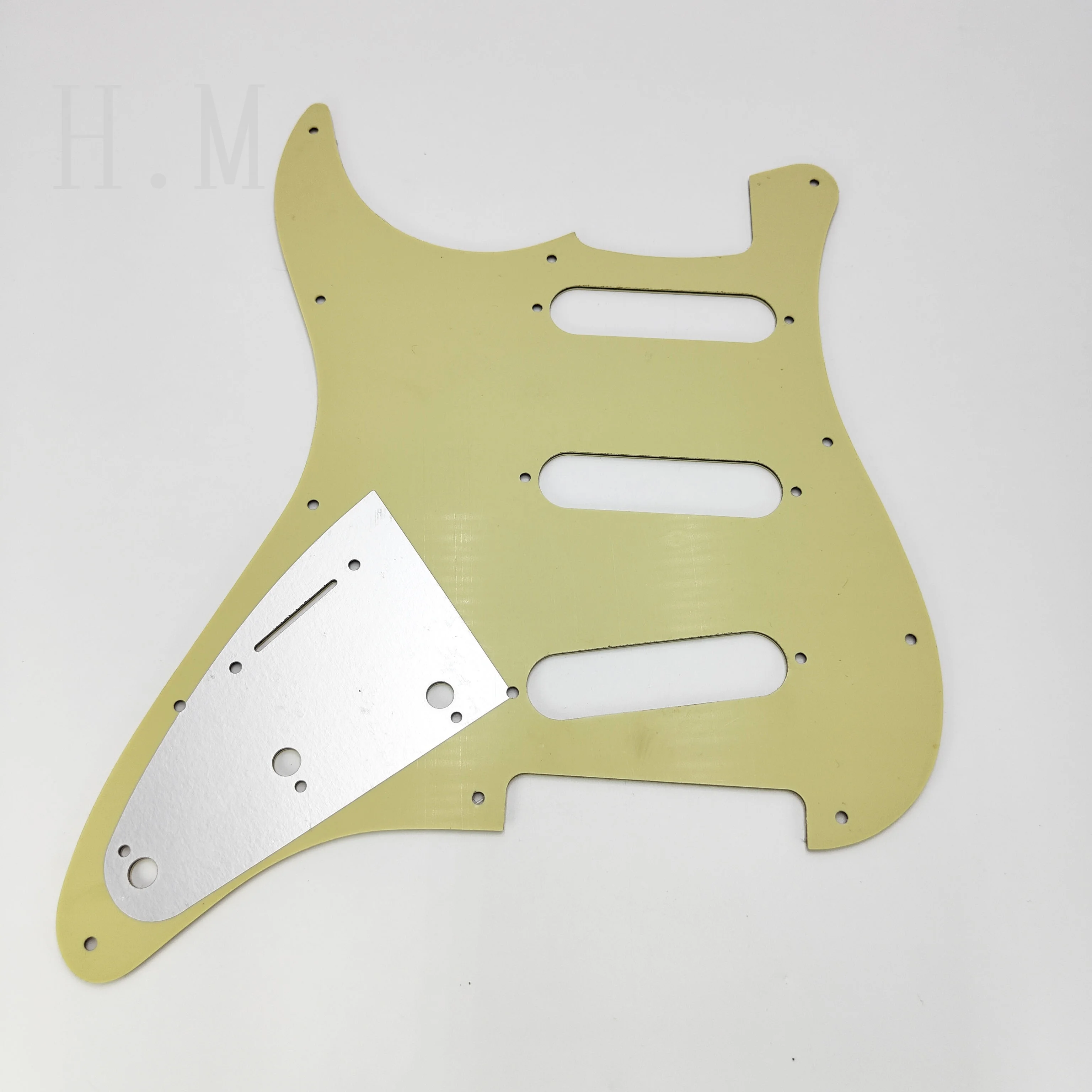 1set Electric Guitar Pickguard Back Plate Guitar Pickup Cover Knobs For St Guitar Accessories Parts view 3