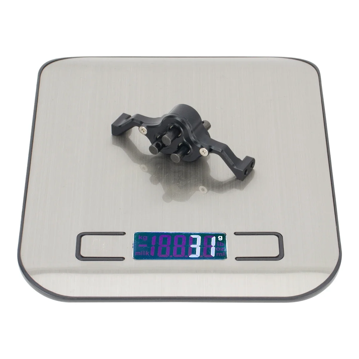 علبة نقل الألومنيوم علبة التروس 70 مللي متر عرض Underdrive 30% لـ 1/10 RC الزاحف الغشاش الحفارات LCG هيكل بناء أجزاء ترقية ذاتية الصنع