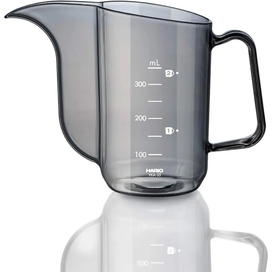 

V60 Air Drip Kettle 350ml with Clear Black Design for Precision PourOver Coffee Brewing Enhanced Heat Retention and Smooth Flow