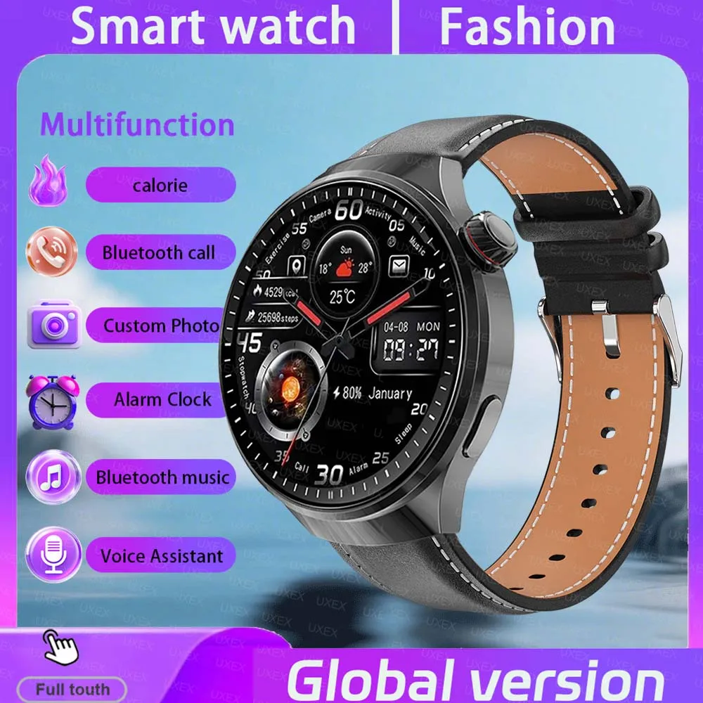 1.52 HD Business 2026 Smartwatch Man Wireless Call Health Tracker Custom Photo Voice Assistant Christmas Gift Watches Commerce