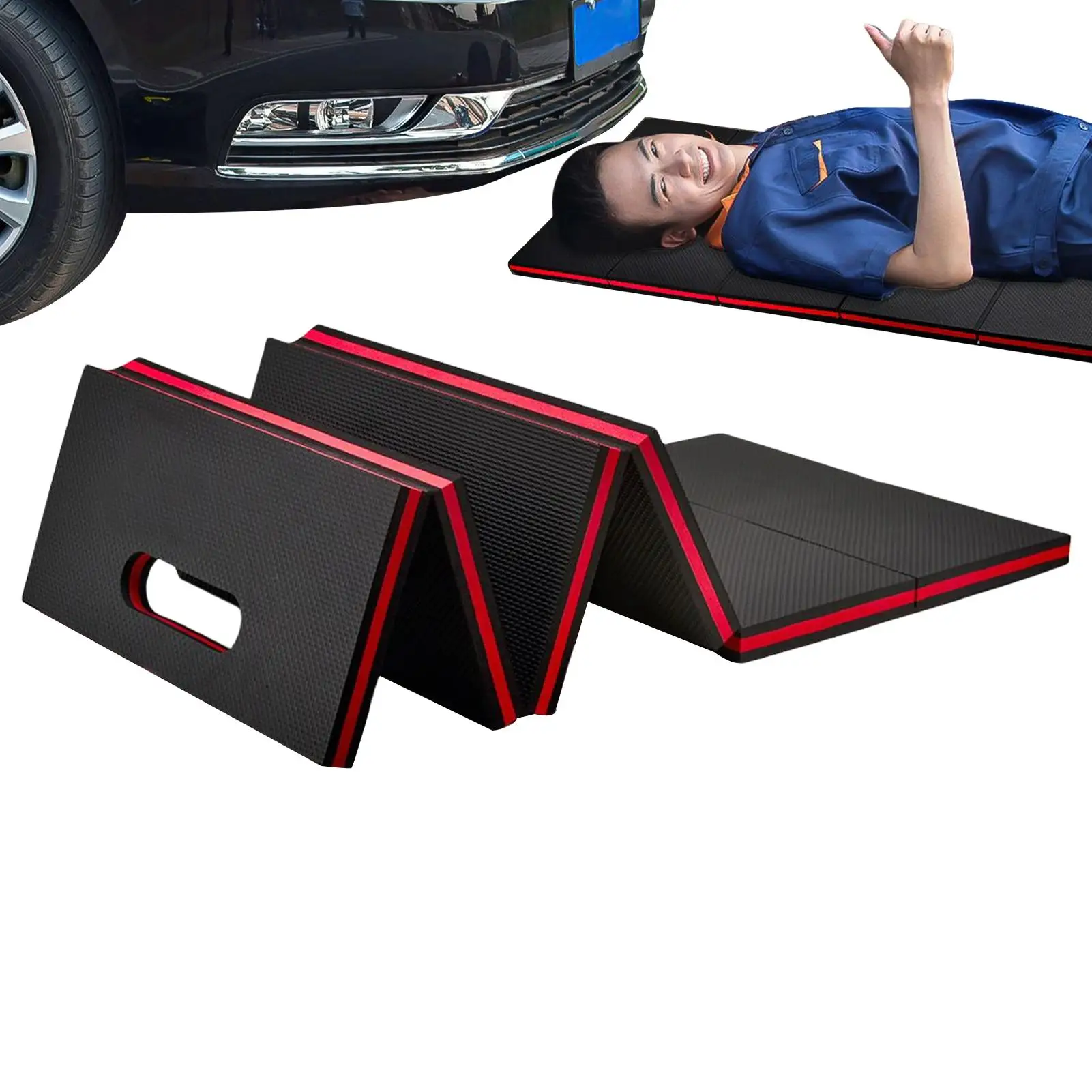 

EVA Car Repair Mat Folding Auto Work Pad Portable Waterproof Auto Maintenance Kneeling Mat Knee Protection Pads for Car Repair