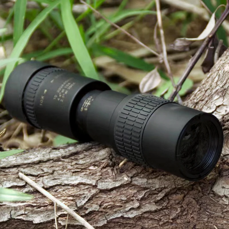 

10-300X Zoom Powerful Binoculars Long Range Professional Monocular Telescope HD High Quality BAK4-Prisms Portable for Camping