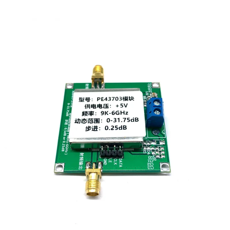 Digital Radio-Frequency Attenuator Module PE43703 9K~6GHz 0.25dBStep31.75dBController