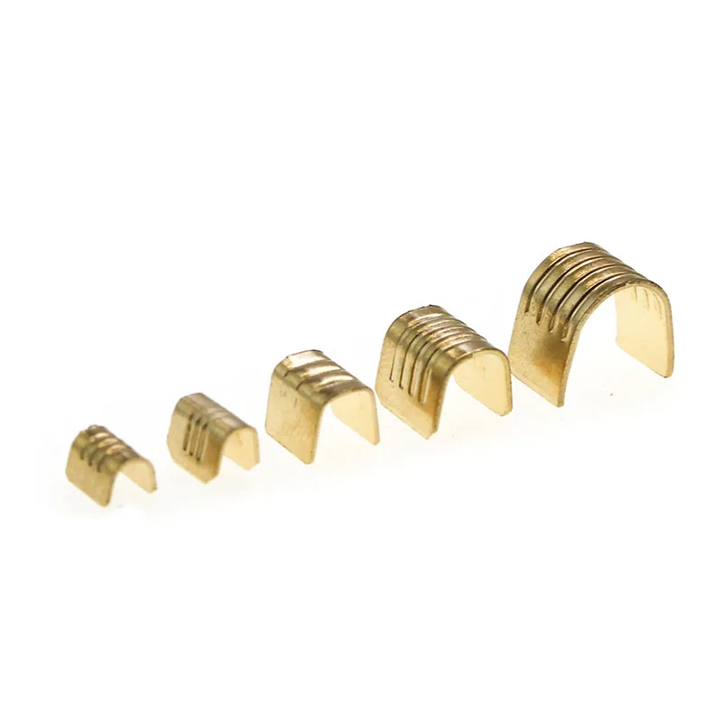 5 style U Type Crimping Button 0.3-10mm2  Splice Electric Wire Terminal Connector Cable Lugs Sertir