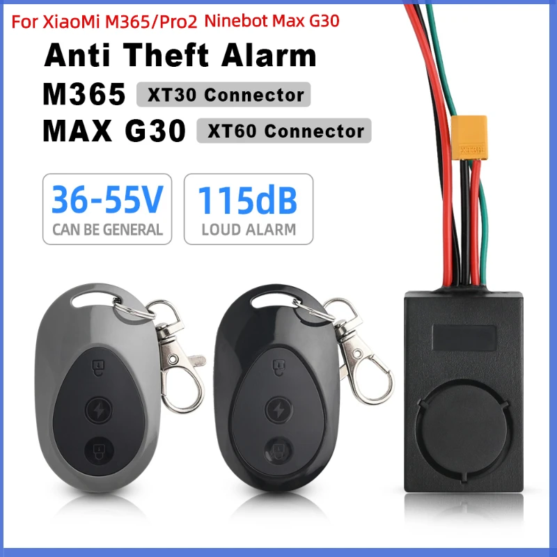 Anti-Theft Remote Control Alarm For xiaomi M365 1s pro2/ninebot max G30 G30D m365 electric scooter Device Replacement parts