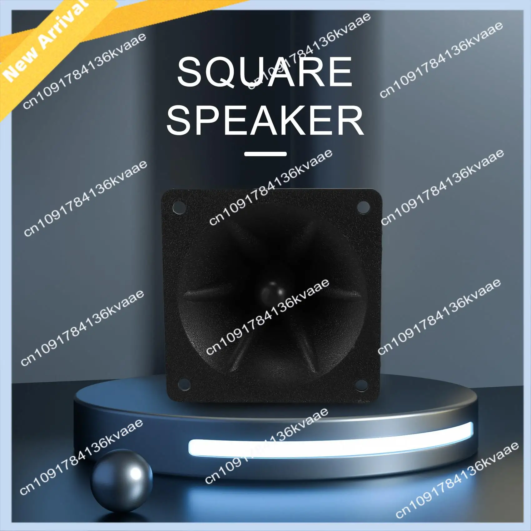 M01K 2Pc Tweeters Piezoelectric Tweeter Loudspeaker  Buzzer Treble Square Audio Speaker